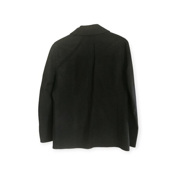 Vintage NWT DKNY black wool short coat/ jacket, size 8 - Picture 6 of 11